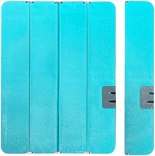Toadfish Folding Cutting Board for Boat, Built-in Knife Sharpener, 14x22in | HDPE Cutting Board, Foldable for Fishing & Camping, Magnetic Lock, Non-slip Base, Travel Kitchen Essentials
