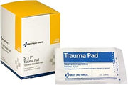 First Aid Only - LYSB00I02OMJU-SPRTSEQIP Trauma Pad, 5 Inch X 9 Inch, 10 Count Box