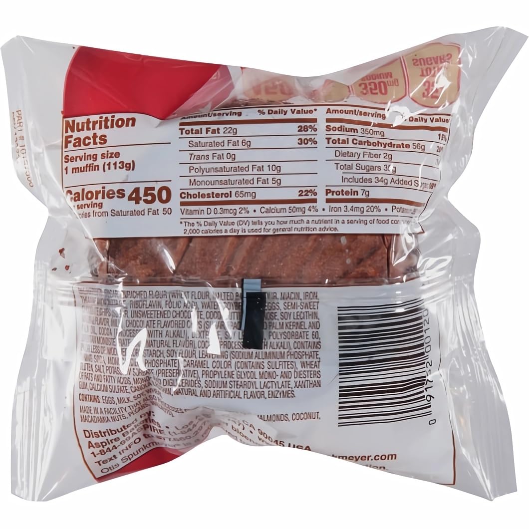 Chocolate Chocolate Chips Muffin by Otis Spunkmeyer – 4 Ounce (Pack of 24), Pack of 24