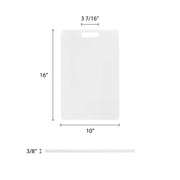 Excellanté 16"L x 10.5"W / White / 1 Cutting Boards
