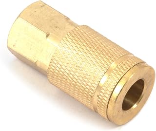 Forney 75222 Tru-Flate Style Air Fitting Coupler with 1/4-Inch-by-1/4-Inch Female NPT