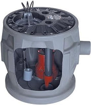 Liberty Pumps P382LE41 4/10-Horse Power 24 by 24-Inch Pro380 Series Simplex Sewage System