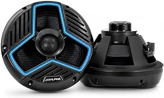 Alpine MRN-S88-LB Marine 8.8" Coaxial Speaker Set - Black