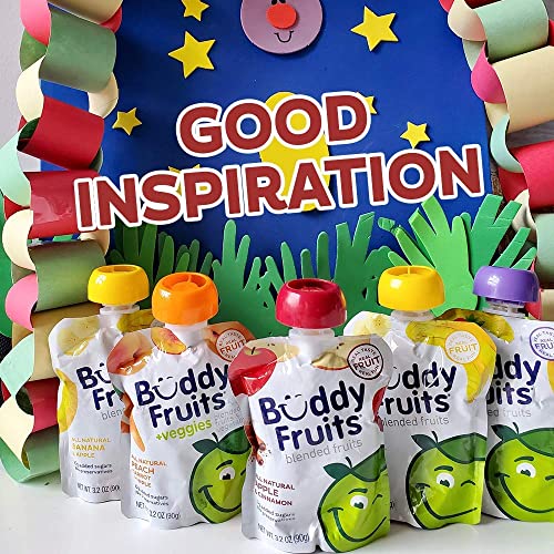 Buddy Fruits Strawberry / 3.2 Ounce (Pack of 12) / 1 Gummy Candy