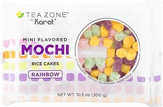 TEA ZONE B3007a 10.6 oz Rainbow Mini Mochi Bag