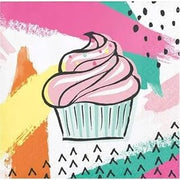 Creative Converting BEVERAGE NAPKIN, 5x5, Multicolor