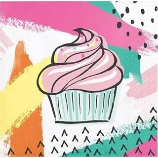 Creative Converting BEVERAGE NAPKIN, 5x5, Multicolor