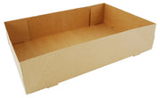 SOUTHERN CHAMPION TRAY Kraft / 13.5" x 9" x 3" / Kraft Non-Window Serving Trays