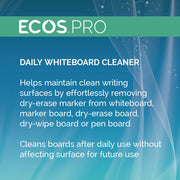 Everyday Whiteboard Cleaner (Pack of 4) by ECOS PRO – 128 Fl Oz (Pack of 4), Pack of 4, Model PL9869/04