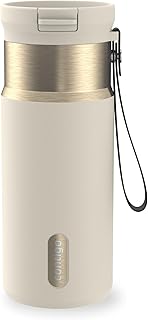 Contigo SnapSeal 16 oz Stainless Steel Vacuum-Insulated Water Bottle with Leakproof AutoClose Lid (Straw-Compatible) & Carry Strap, BPA-Free & Lead-Free, Dishwasher Safe