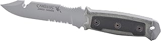 Camillus SKOL 10.5" Collectable Durable Corrosion-Resistant 1095 Carbon Steel Full Tang Construction Fixed Blade Knife with Molded ABS Sheath & 360-degree Belt Clips