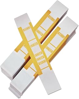 ICX94190064 - Iconex Color-Coded Kraft Currency Straps