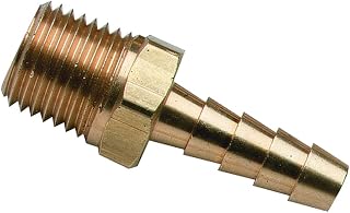 BrassCraft 125-4-6X Adapter Lead-Free, 1/4 by 3/8-Inch, Rough Brass