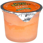 Luigis Orange Sherbet Cup by J and J Snack Foods – 4 ounces, Pack of 96