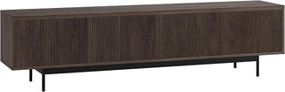 Henn&Hart 79" TV Stand for TVs up to 85", Rich Brown