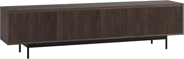 Henn&Hart 79" TV Stand for TVs up to 85", Rich Brown