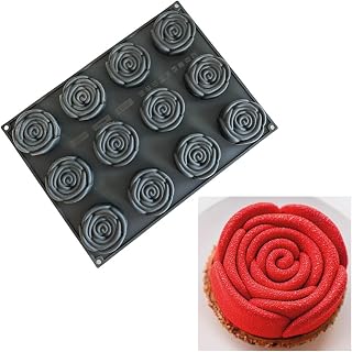 Pavoni PX4386 Pavoflex Silicone Baking Mold Freezing Mould, La Vie en Rose
