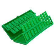 Plastic Clips And Case by UNGER – Rubber, Green, Model PCLIP