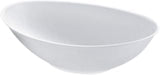 PacknWood 210BCHIC1000 Heavy-Duty Bowl - Bio n’ Chic Oval Sugarcane Bowl Made by 100% Sugarcane Fibres - 32oz 9.4 x 5.7in - 250 pcs - Compostable and Biodegradable