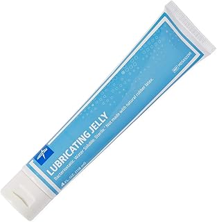 Medline Sterile Lubricating Jelly, Lube, Flip Top, Tube, 4 oz.