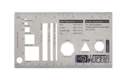Mercer Culinary Mini / Silver / 1 Rulers