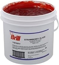 Brill Strawberry Glaze, 34 Pound -- 1 each.