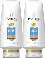 Pantene Classic Clean Conditioner, 24 fl oz, Twin Pack