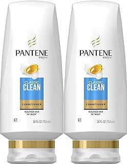 Pantene Classic Clean Conditioner, 24 fl oz, Twin Pack