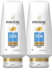 Classic Clean Conditioner by Pantene – 24 Fl Oz (Pack of 2), Conditioner, Classic Clean, Pack of 2