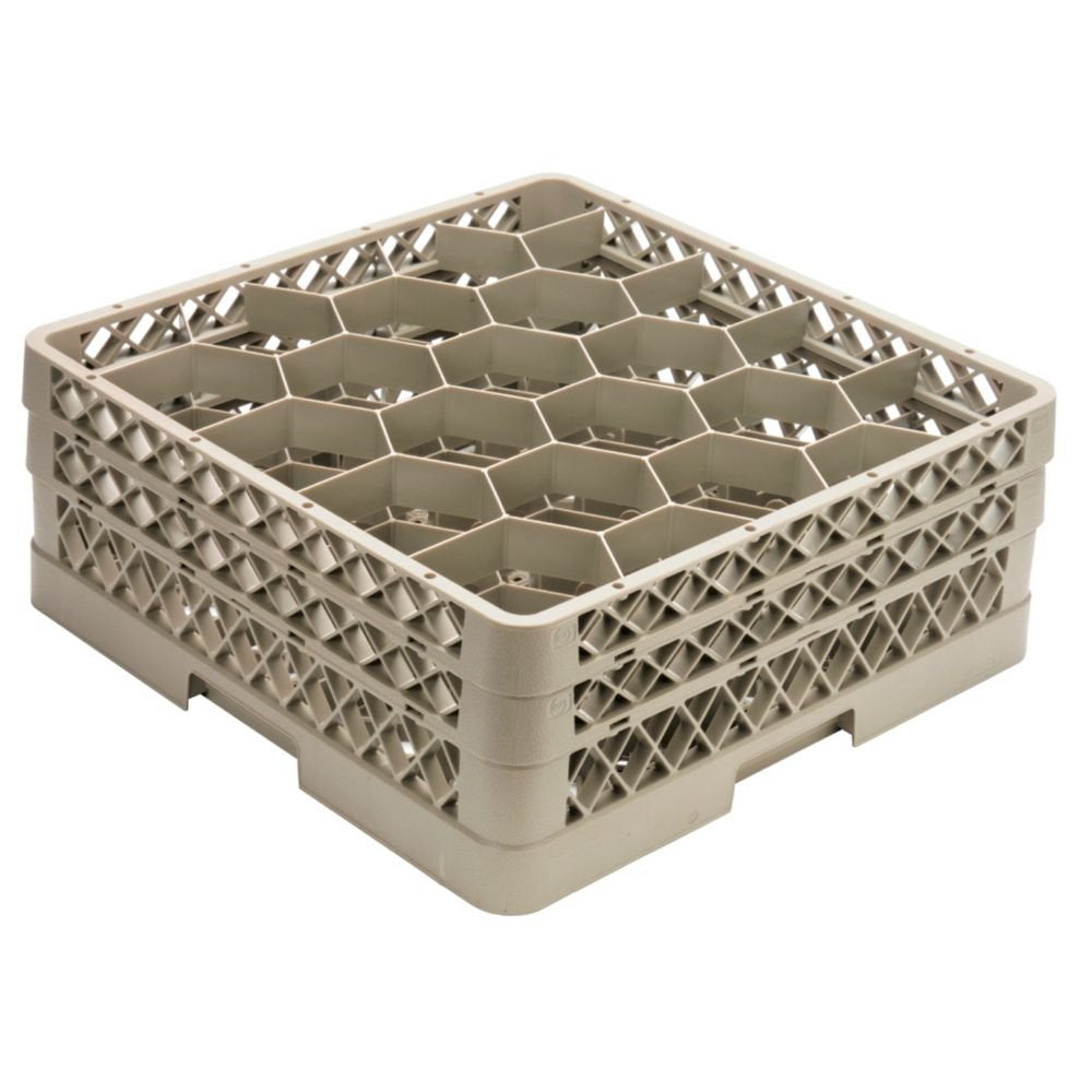 TR18J Glass Rack 1 Standard Extender by Vollrath – Glass, Beige, Model TR11G