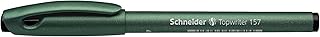 Schneider Topwriter 157 Black 1 pc Wide Fibre Tip Pen - Felt Pen (Black, 0.8 mm, Round, 1 pc)