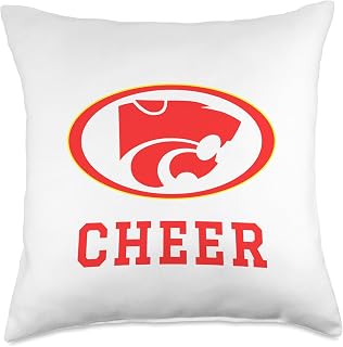 Carlisle High School Wildcats Cheer Throw Pillow