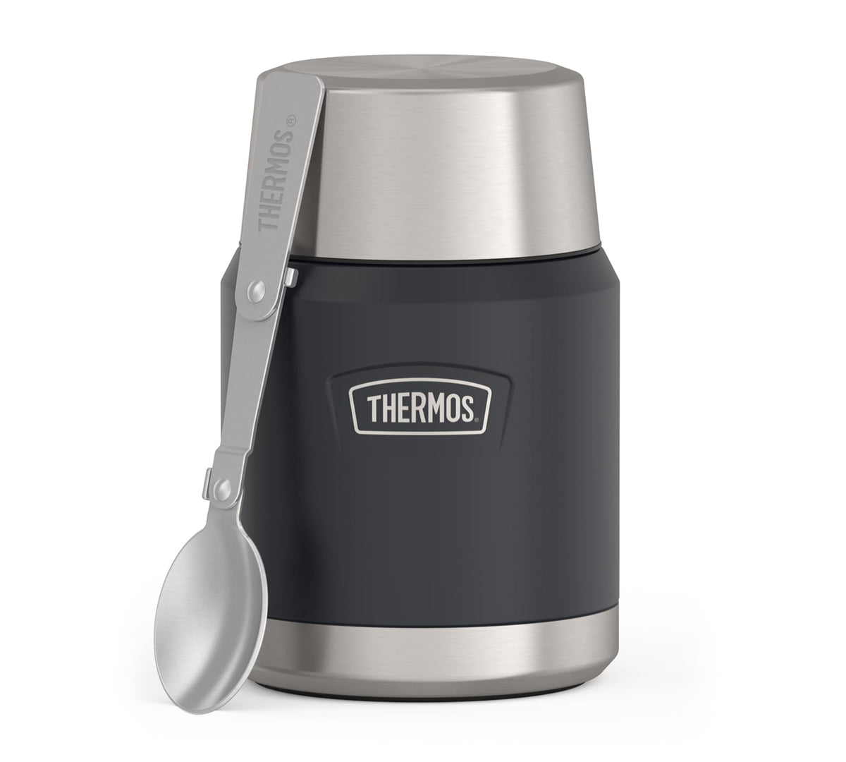 THERMOS Dark grey / graphite mat / 470 ml / 470.0 milliliters Insulated Food Jars