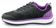 Womens Black/Purple Wake MaxTrax Soft Toe SRO Athletic 8.5 M by SR Max – 8.5, Black/Purple