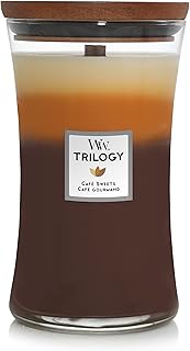 WOODWICK Trilogy Candle Large Cafe Sweets 93904E