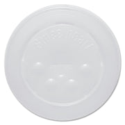 Solo L16BL-0100 Id Straw Slot Plastic Lid -translucent - For Solo Paper Cold Cups (Case of 2000) – Container Lid