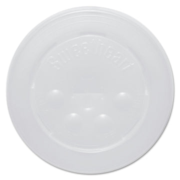 Solo L16BL-0100 Id Straw Slot Plastic Lid -translucent - For Solo Paper Cold Cups (Case of 2000) – Container Lid