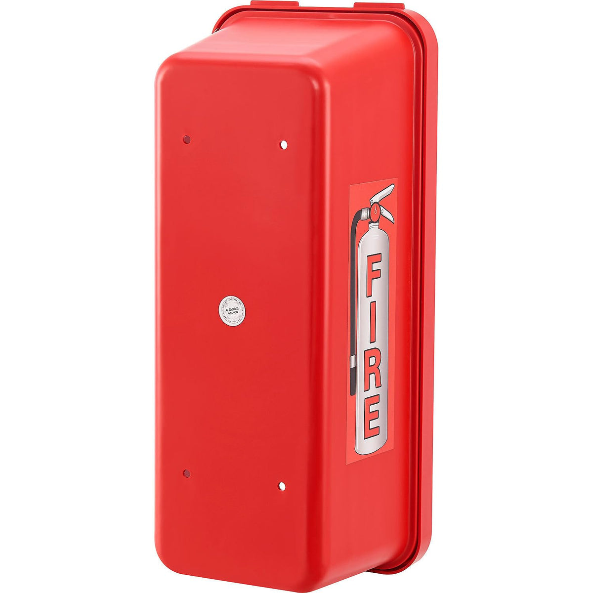 Plastic Fire Extinguisher Cabinet by Global Industrial – Polystyrene & Arcylic, Red, Model 641648