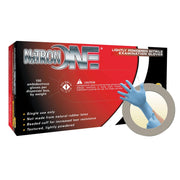 Microflex Lightly Powdered Nitrile Glove Size Large by Ansell – Large (Pack of 100), Rubber, Blue Color, Model NO123L