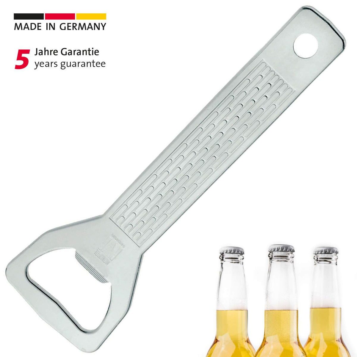 Bottle Cap Opener by Westmark – A, Steel, Silver, Model 61772270