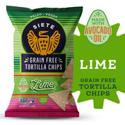 Siete Lime / 5 Ounce (Pack of 6) / No Color Tortilla