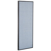 24-1/4"W x 60" H Office Partition Panel by Global Industrial – Alloy Steel, Blue, Model 277661BL
