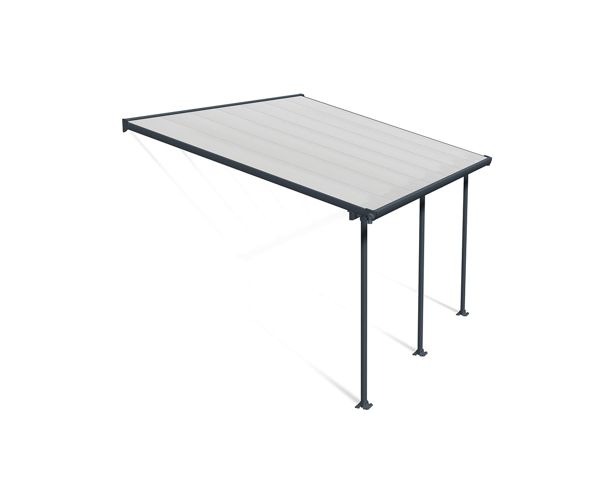 Palram Gray / 10' x 14' / Modern Awnings