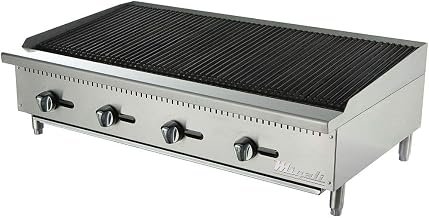 Migali C-CR24 24″ Wide Char-Rock Broiler - 70,000 BTU
