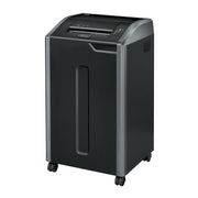 PowerShred 425i 38-Sheet Strip-Cut Shredder () by Fellowes – Strip-Cut, 30.0 gallons, Plastic With Metal Blades, Black, Model 38420