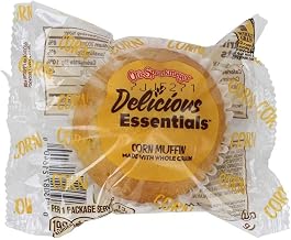 Otis Spunkmeyer Delicious Essentials 51 Percent Whole Grain Corn Muffin, 2 Ounce -- 72 per case.
