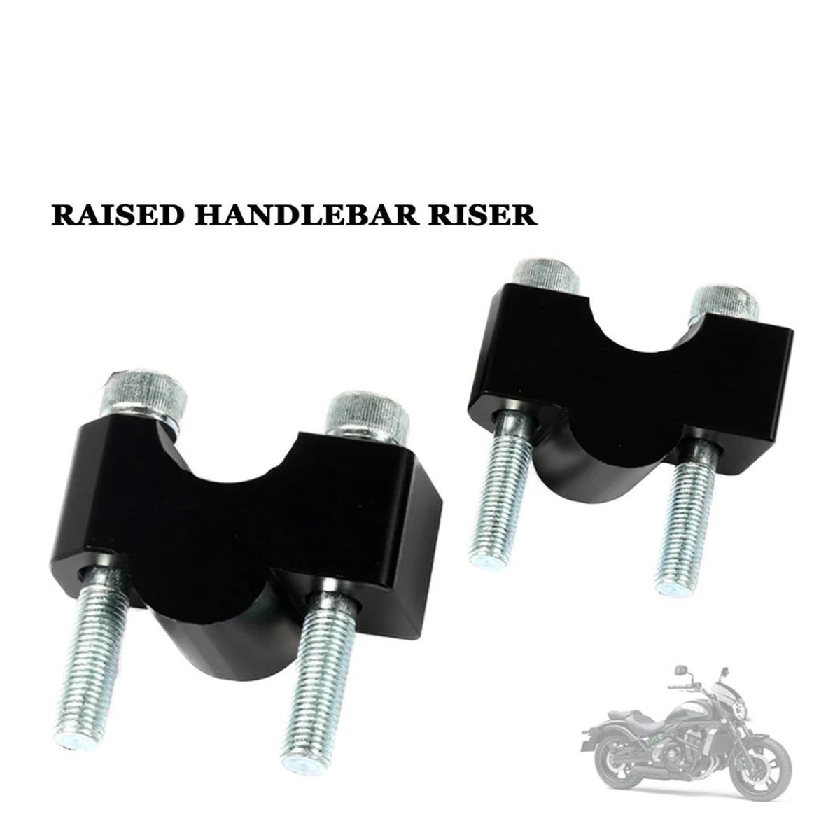 For For Vulcan S 650 S650 For VN650 VN 650 Motorcycle Handlebar Riser Up Backs Moves Bracket Kit Handle Bar Riser Mount Clamp Handlebar Bar Risers Clamp by AIOPIKEMVP – Model