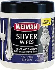 Jewelry Polish Cleaner by Weiman – 20 Count (Pack of 1), Plastic, No Color