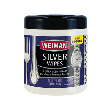 Jewelry Polish Cleaner by Weiman – 20 Count (Pack of 1), Plastic, No Color