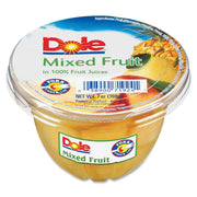 Mixed Fruit Cups by Dole – 7 oz (200ml), Pack of 12, Model 71924